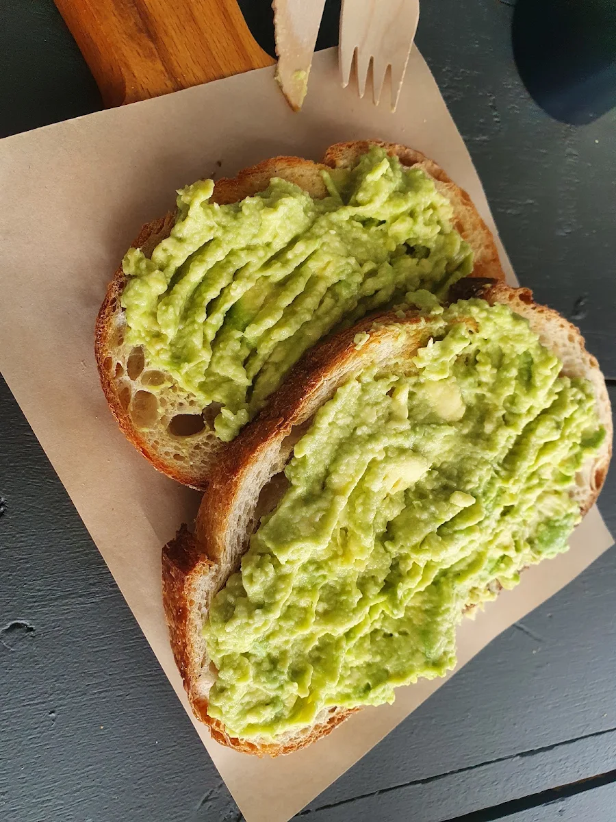Smashed Avocado on Sourdough