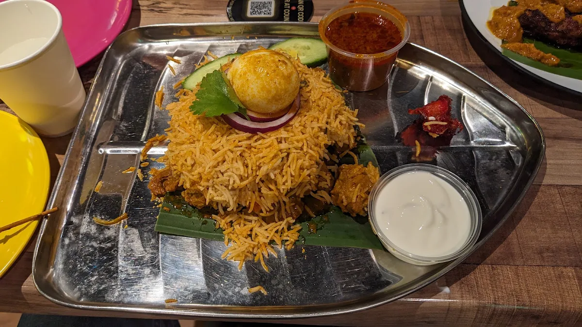 Mutton Briyani, Roti Bar Little Collins St