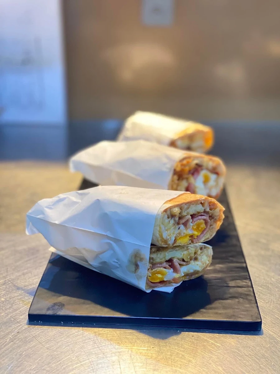 Breakfast Wrap, Coffee Guru Franklin