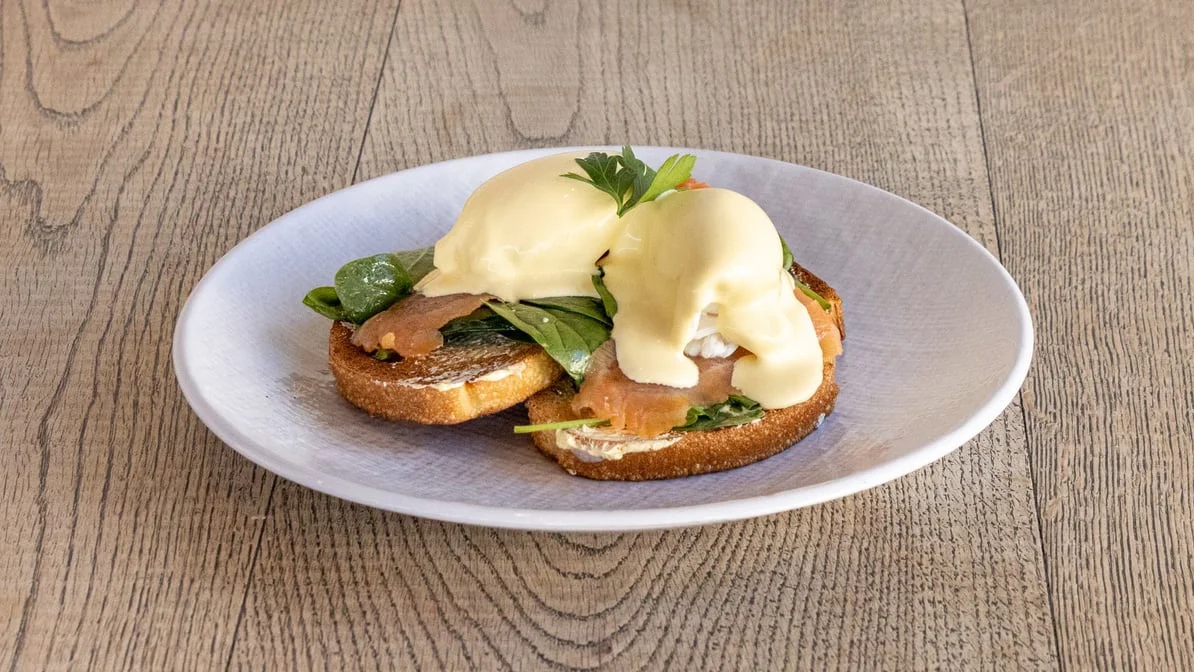 Eggs Benedict, Coffee Guru Franklin