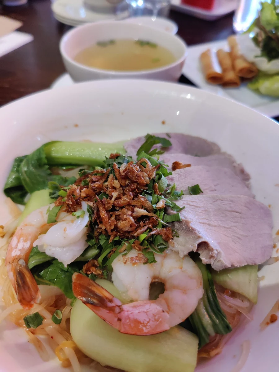 Prawn and Pork Dry Noodle