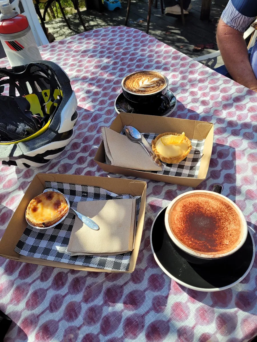 Lemon Tart & Portuguese Tart Coffee & Hot Chocolate