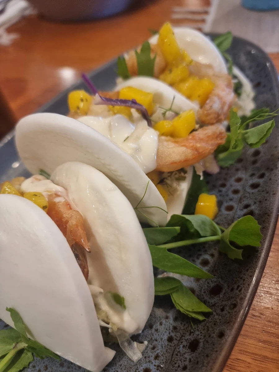 Tempura Prawn Bao Buns
