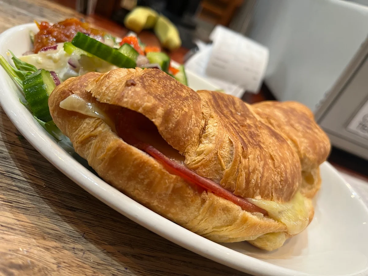 Toast or Croissant with Jam