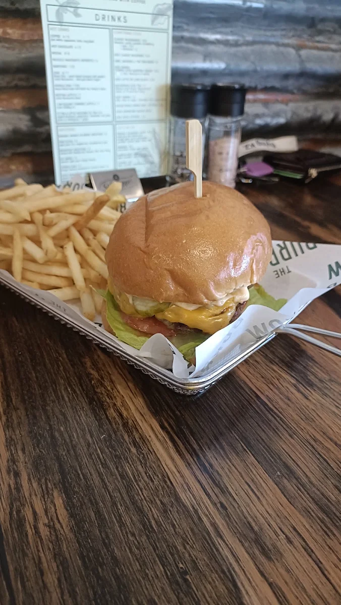 Burrow Beef Burger, The Burrow Cherrybrook