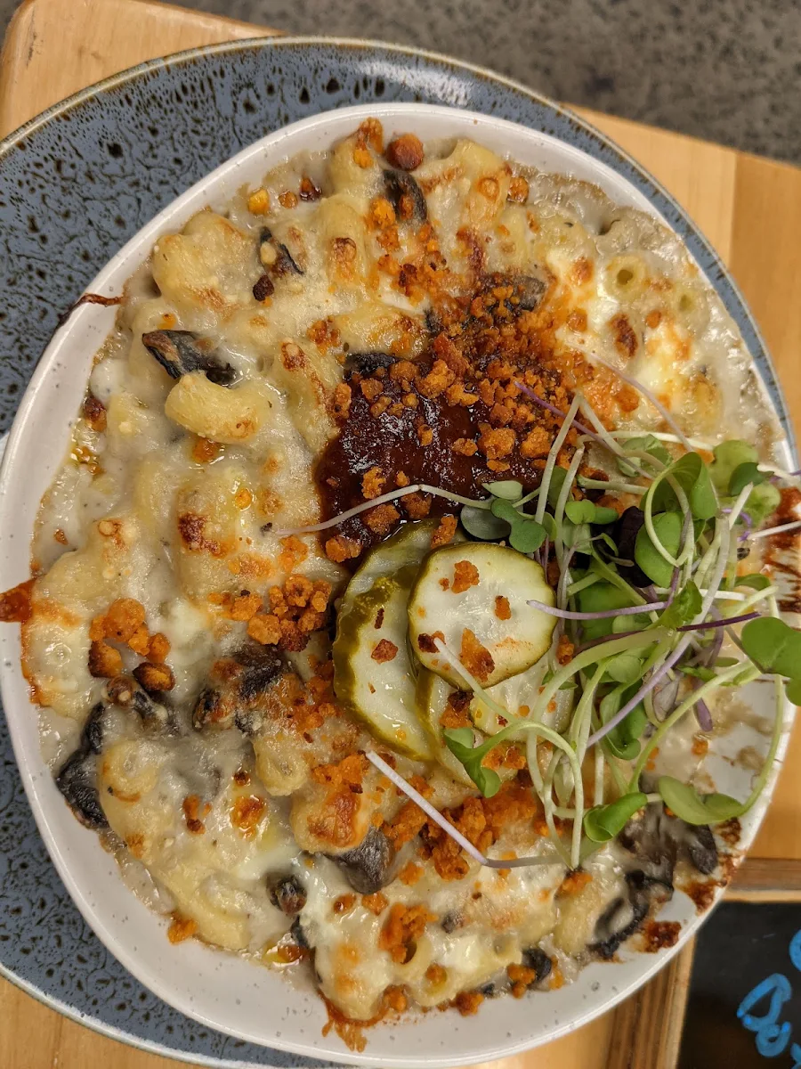 Truffle Mushroom Mac and Cheese
