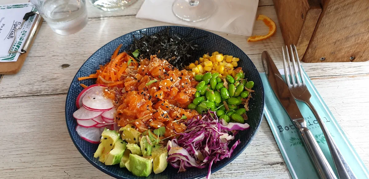 Miso Salmon Poke