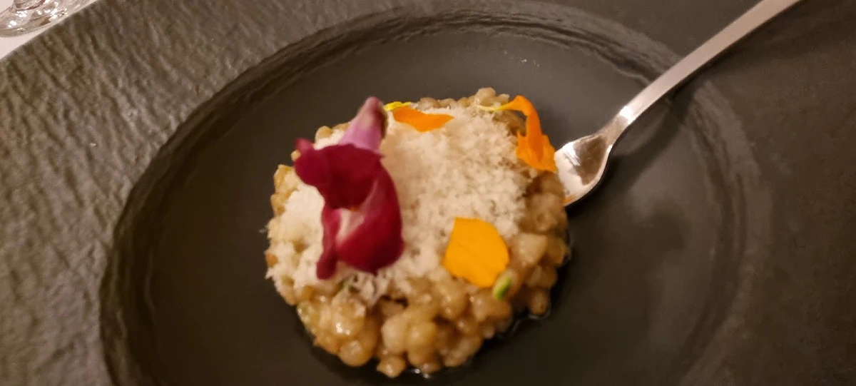 Buckwheat Risotto, Two Small Rooms Restaurant