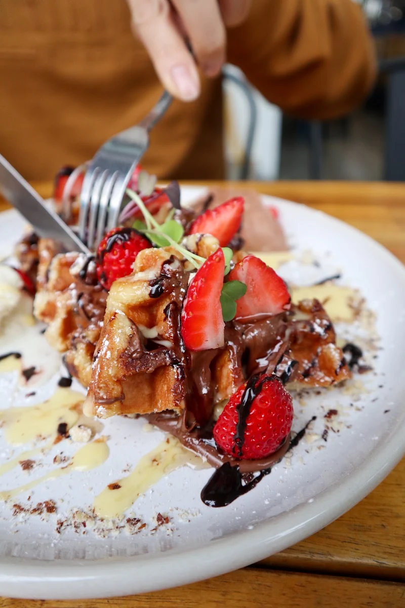 Nutella Waffles, Unilab Specialty Roasters & Kitchen