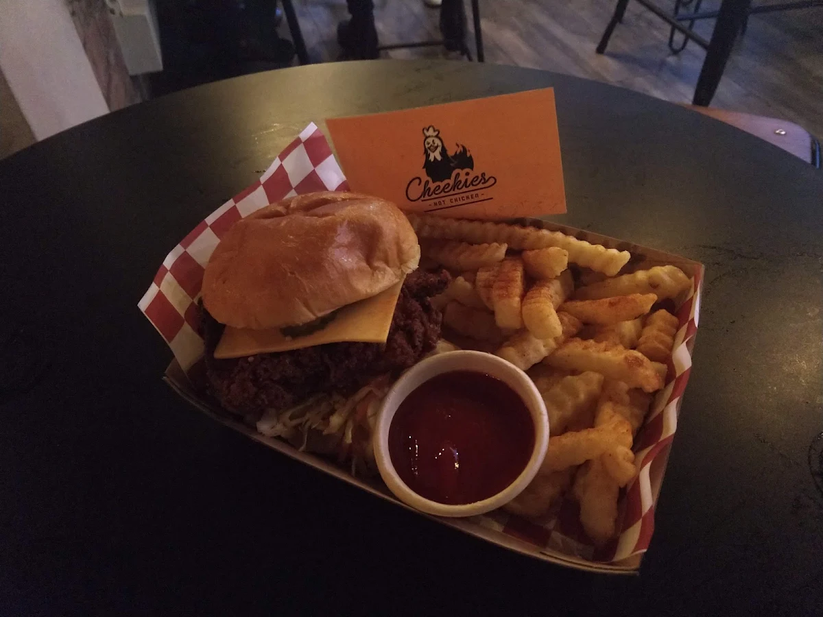Cheekies Hot Chicken Sando