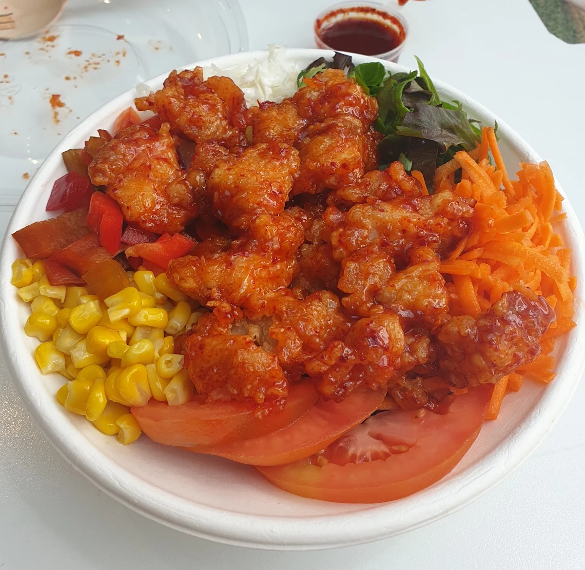Crispy Chicken Bibimbap
