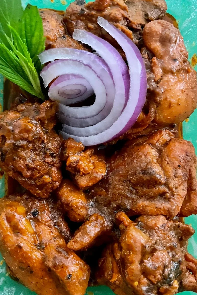 Fried Chicken Dum Ka Murg