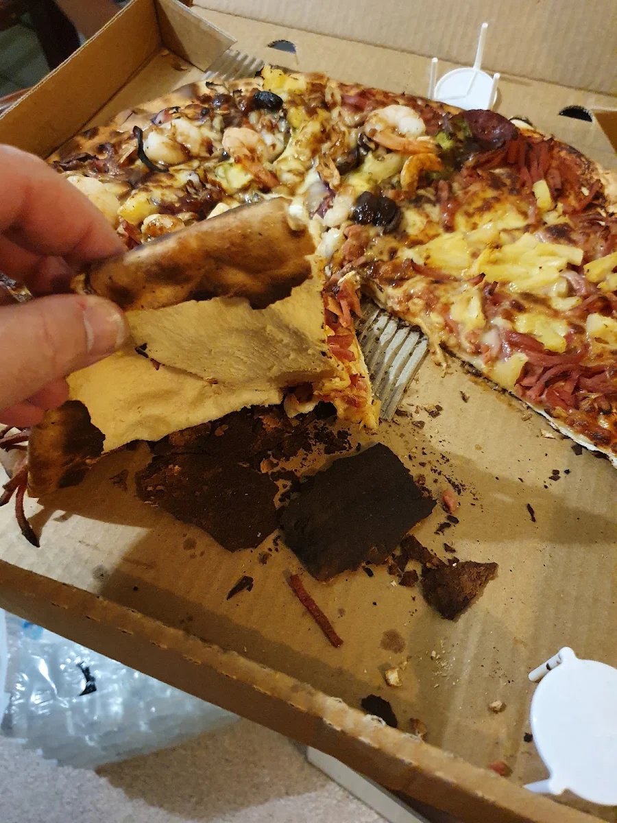 Burnt Pizza