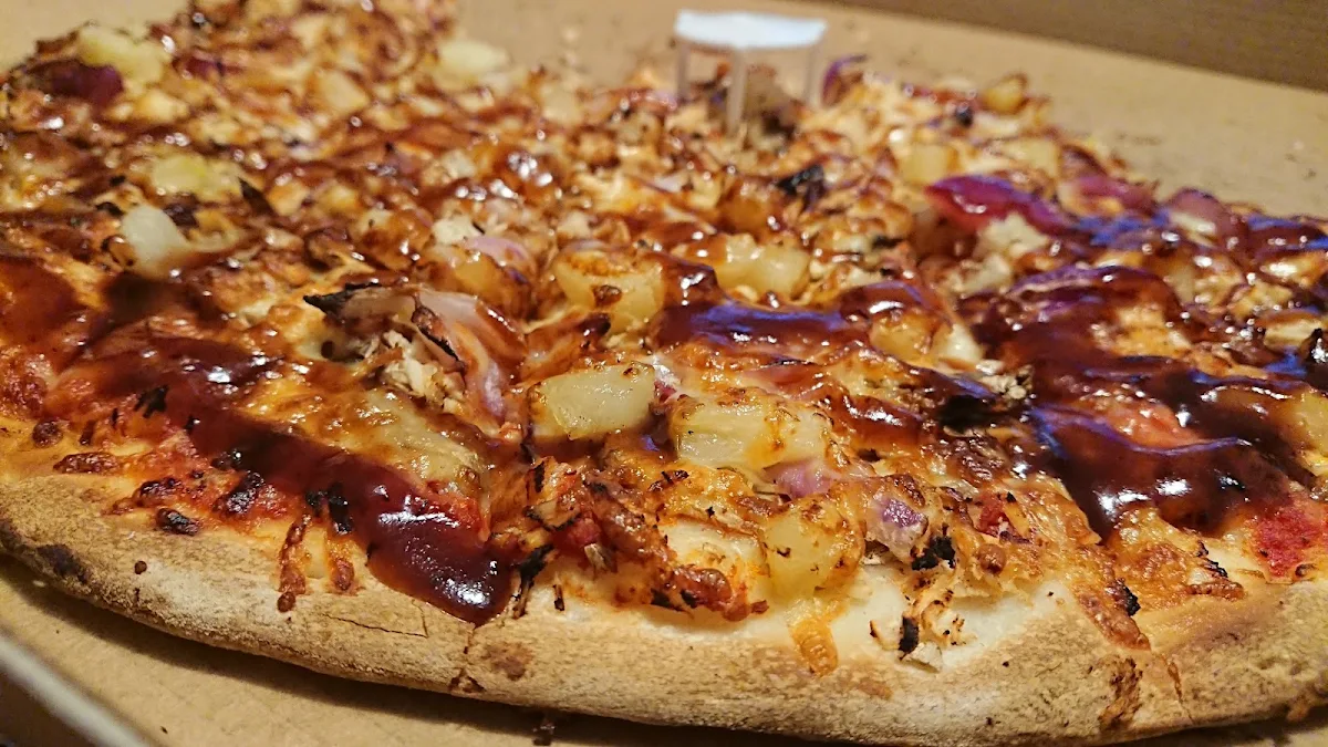 BBQ Chicken Pizza Party Size