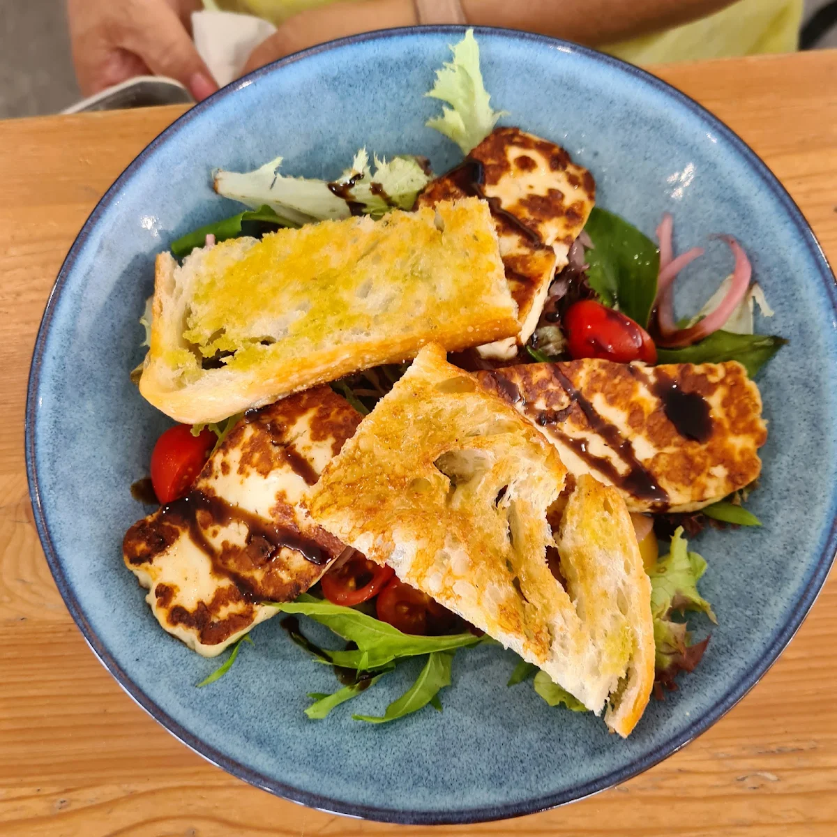 Halloumi and Tomato Salad