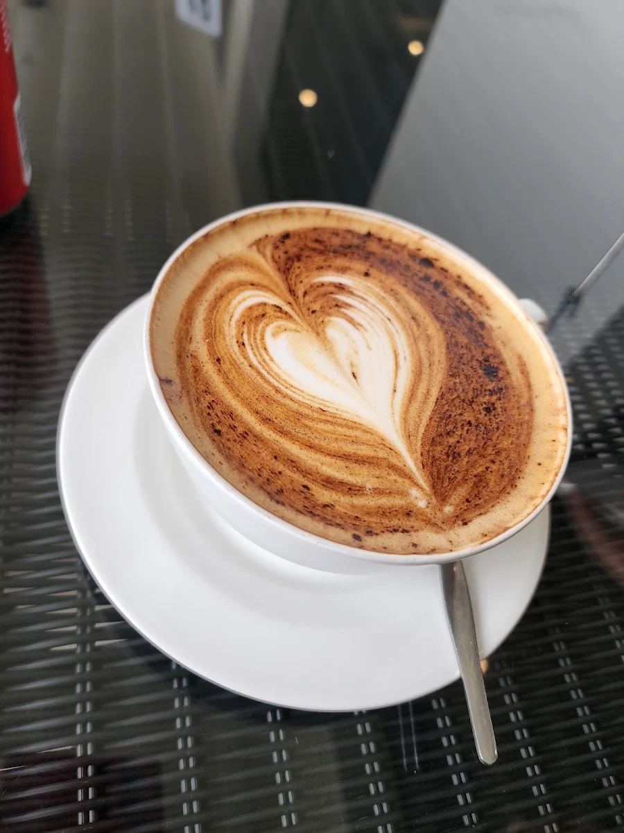 Latte, Courtyard Café at Old Parliament House
