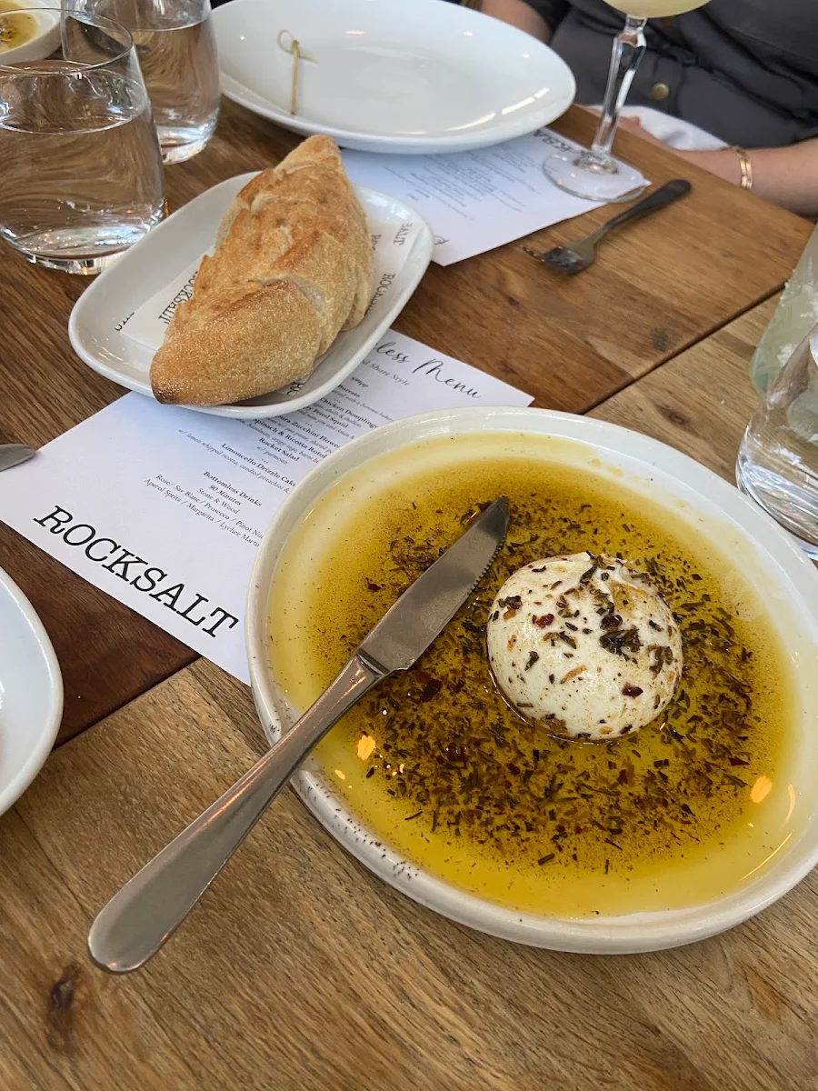 Fresh Bread with Dukkah Butter and Olive Oil & Balsamic