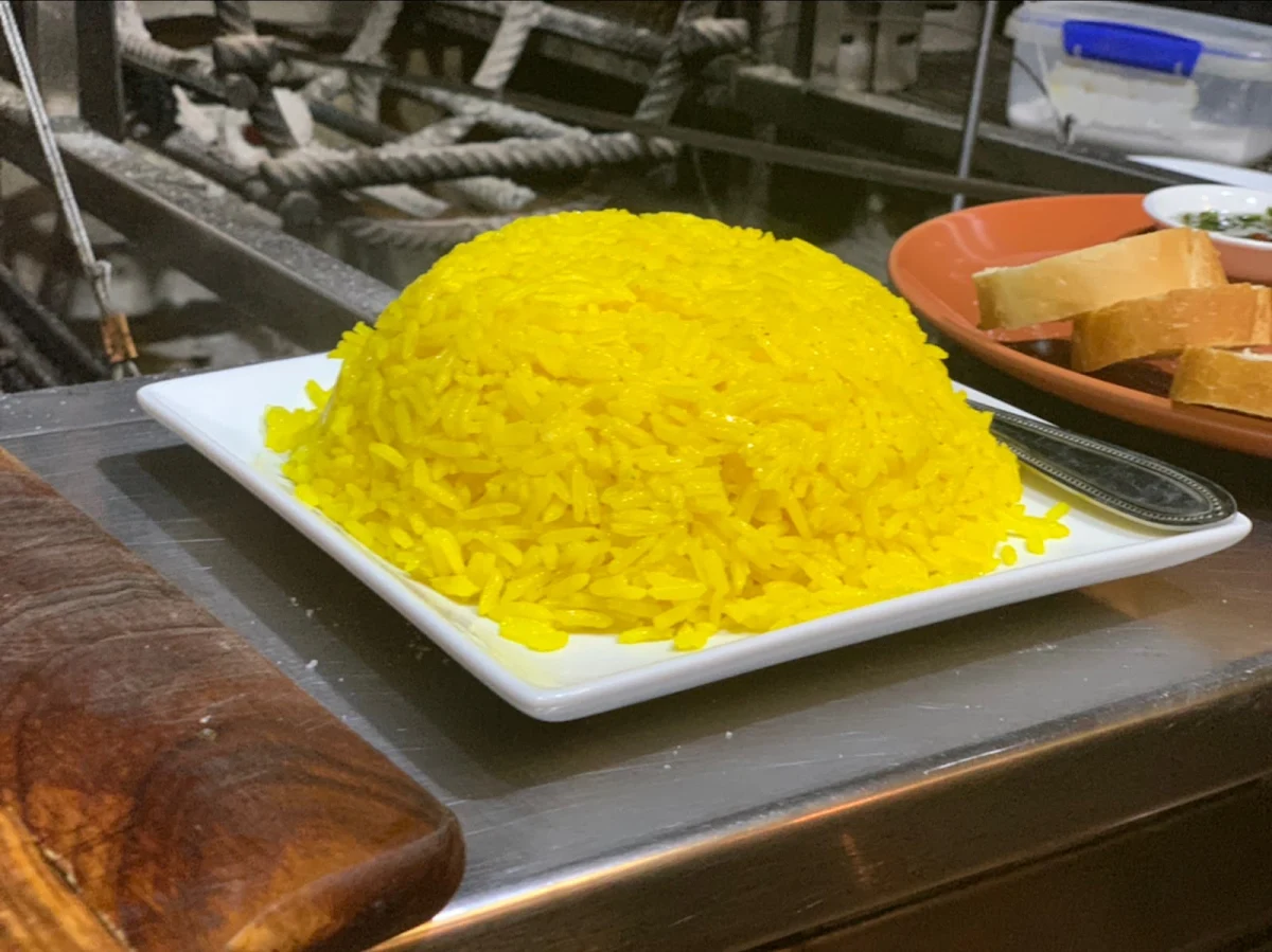 Yellow Rice, Mr Chorizo & Parrillada