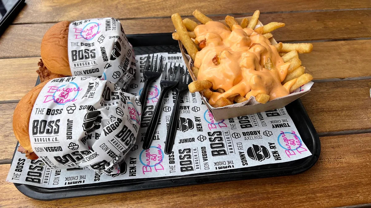 Burgers and Loaded Fries