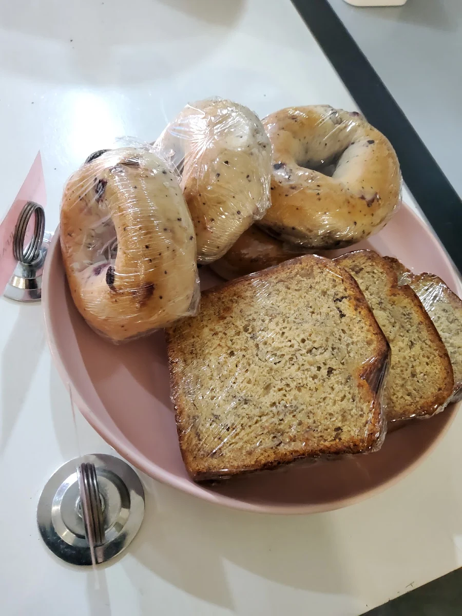 The Deli Blueberry Bagel