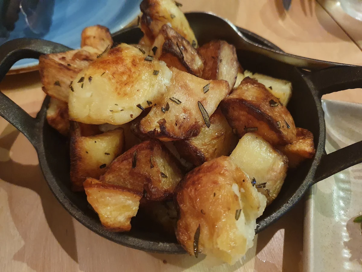 Roasted Potatoes, Osteria Riva