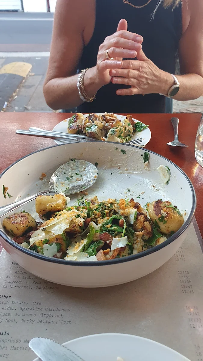 Gnocchi, Sears Cafe
