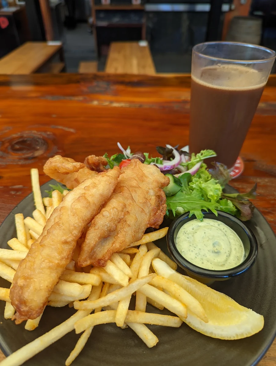 pHilter Beer Battered Fish, The Rose Hotel
