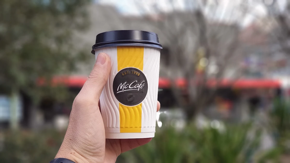 Large Cappuccino, McDonald's Maroubra