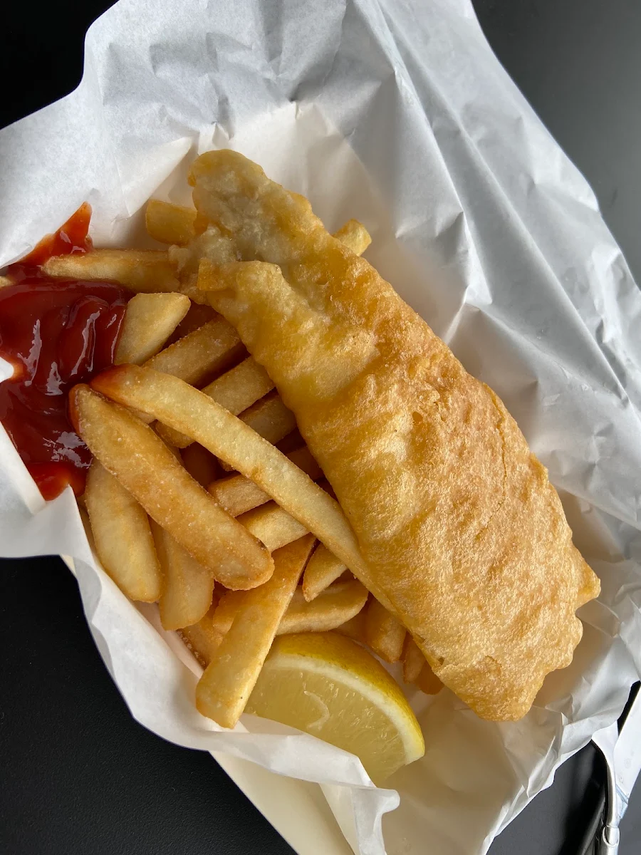 Cod and Chips, Smashed Crab Seafoods