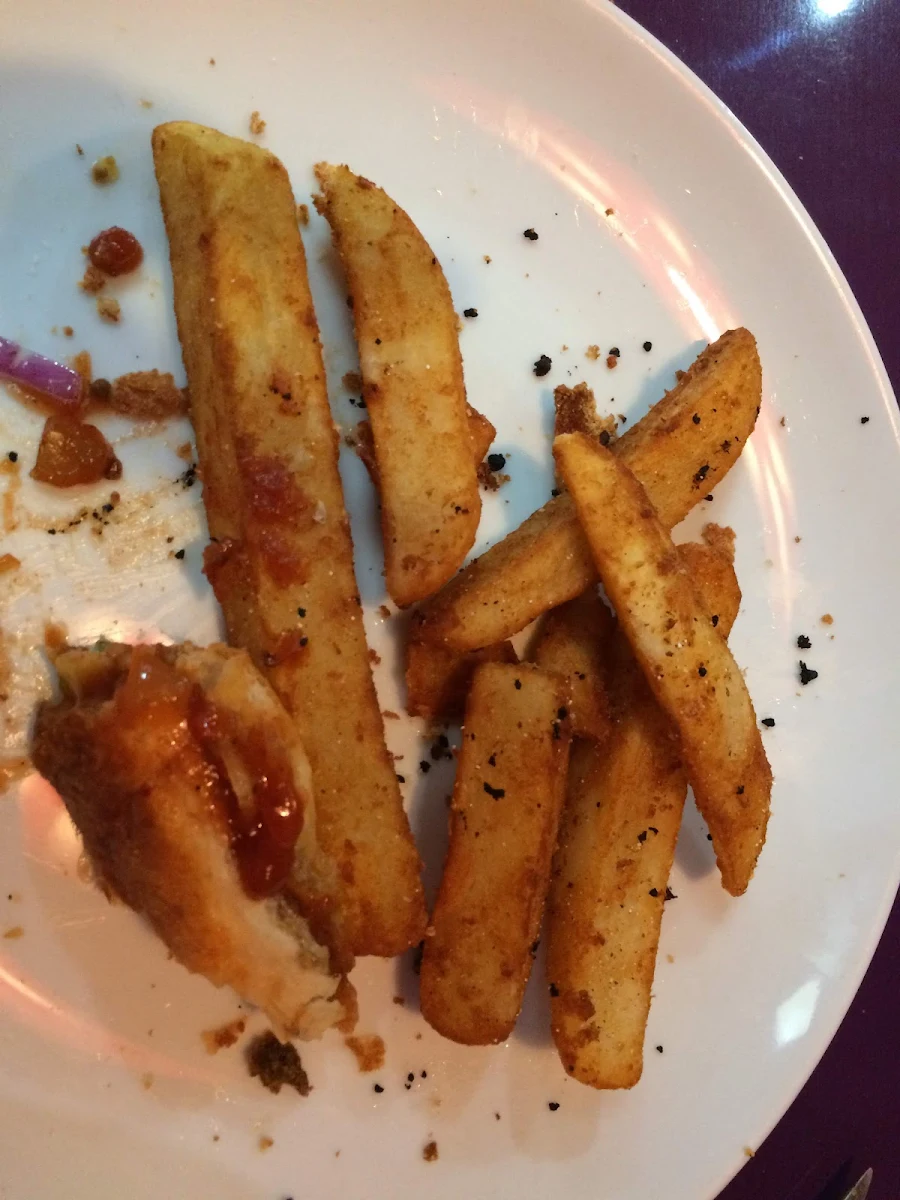 Chips, Utopia cafe Kingaroy