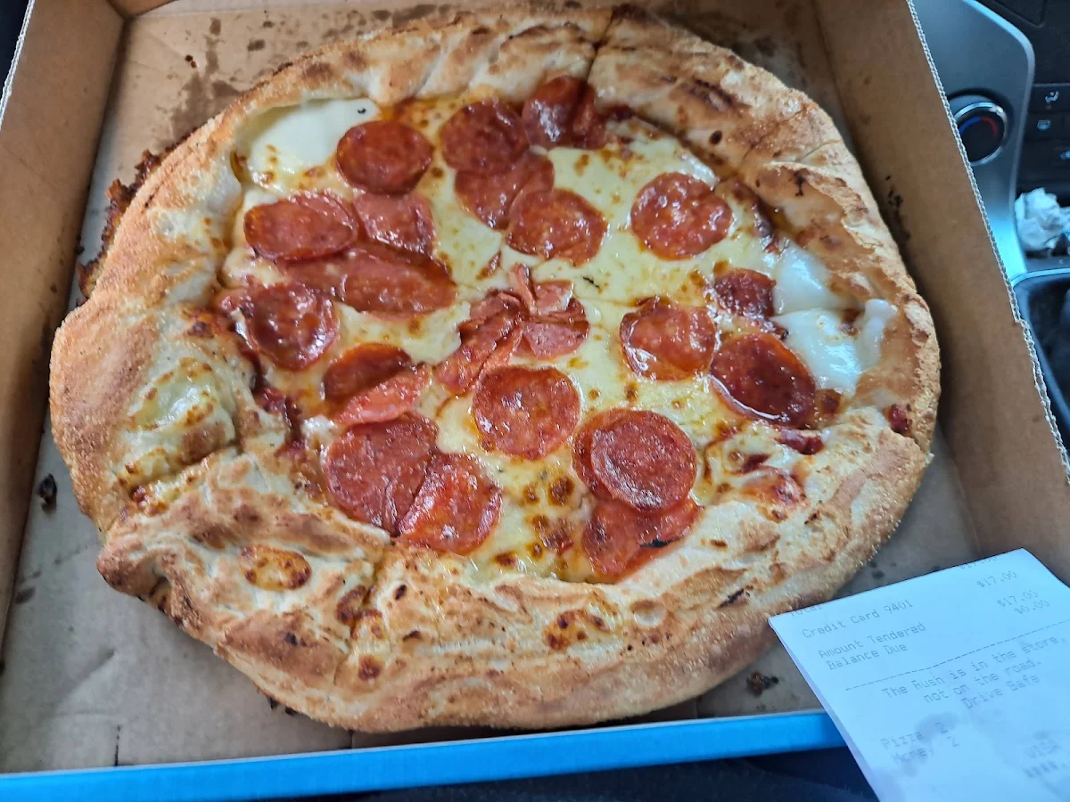 Stuff Crust Pepperoni Pizza