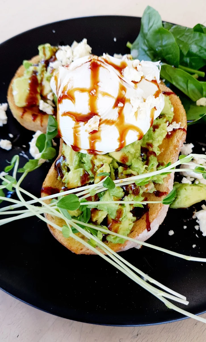 Smashed Avo on Sourdough Toast