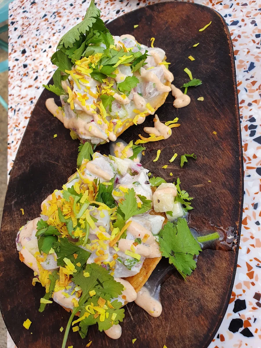 Fish Ceviche Tostada