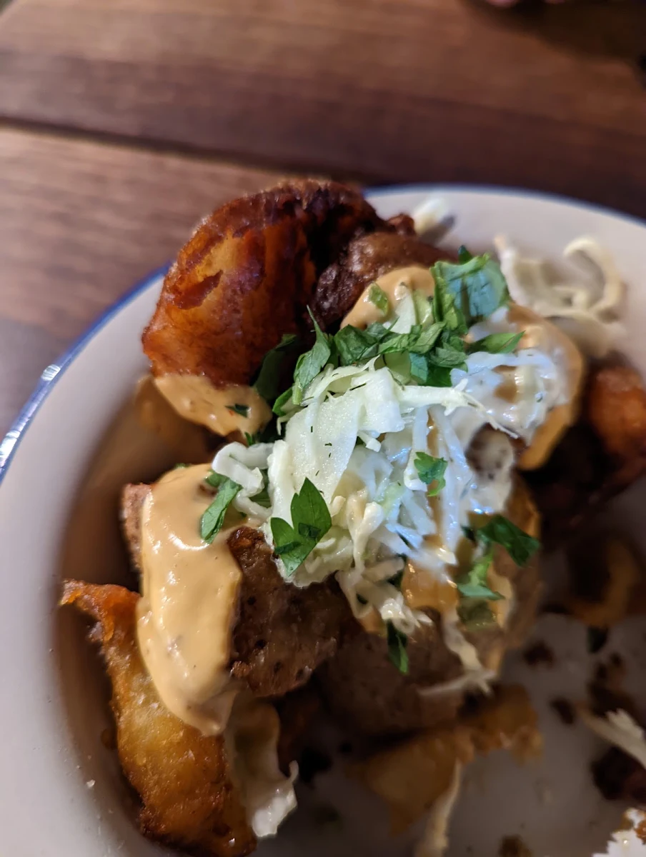 Hand Crushed Potatoes
