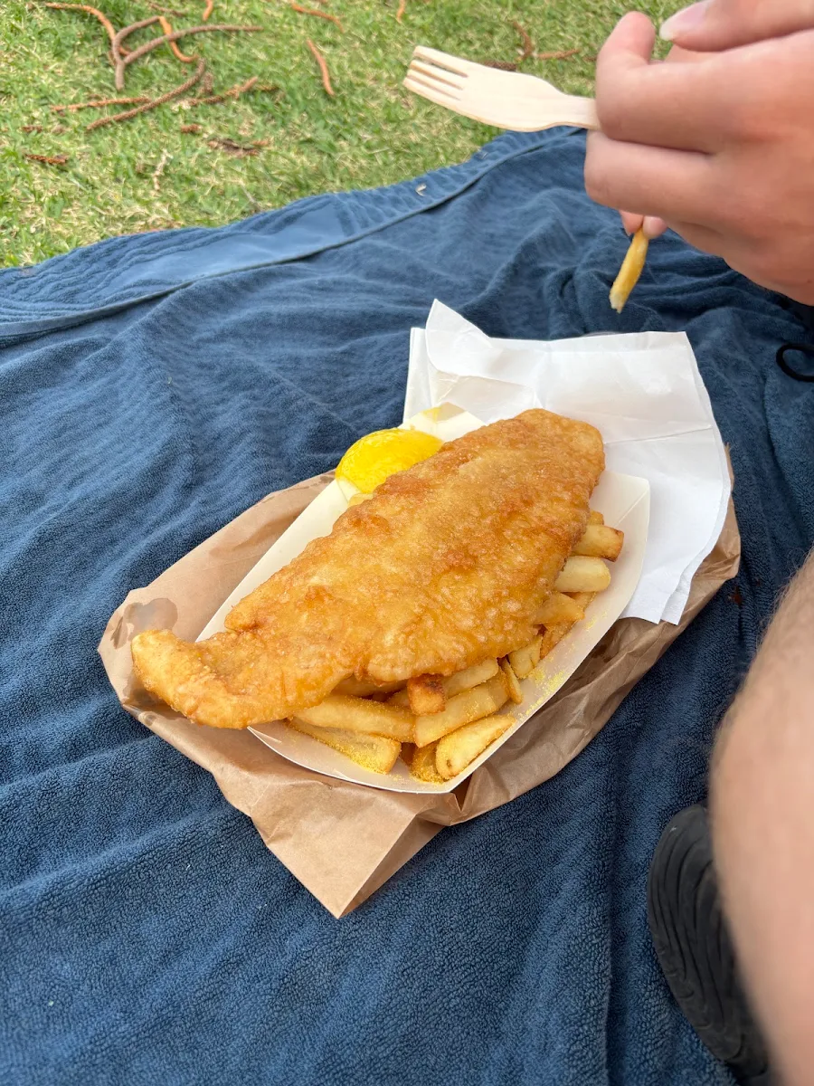 Fish & Chips, Seafood at the Beach