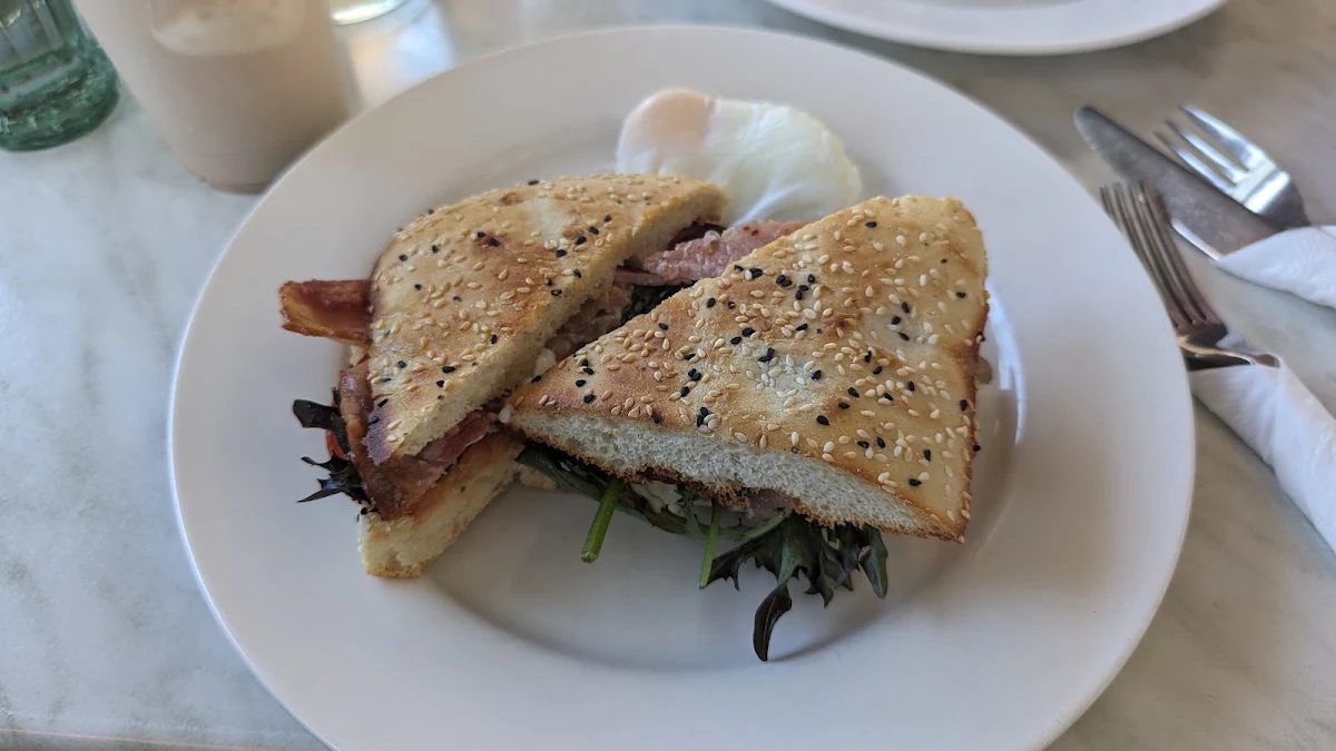 blt -Extra Egg, High Tea at Tiffany's