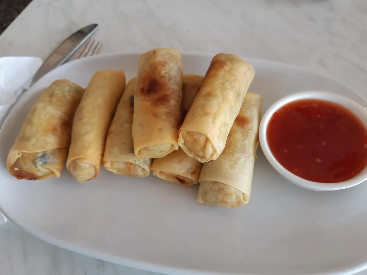 Spring Rolls, High Tea at Tiffany's