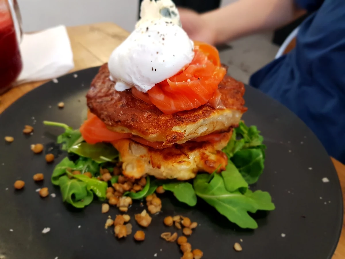 Smoked Salmon Stack