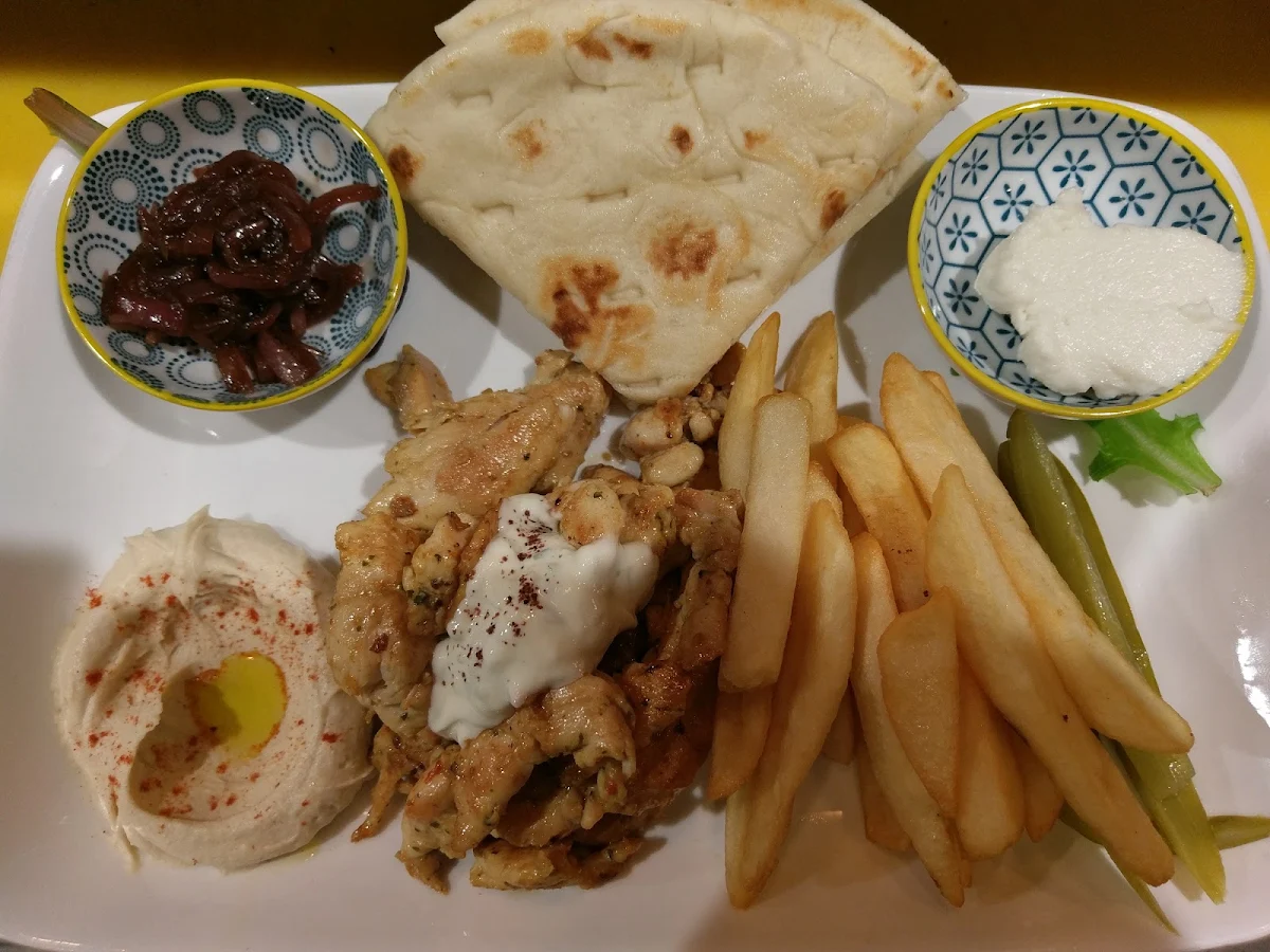 Chips and Condiments, Souks Mediterranean Street Food