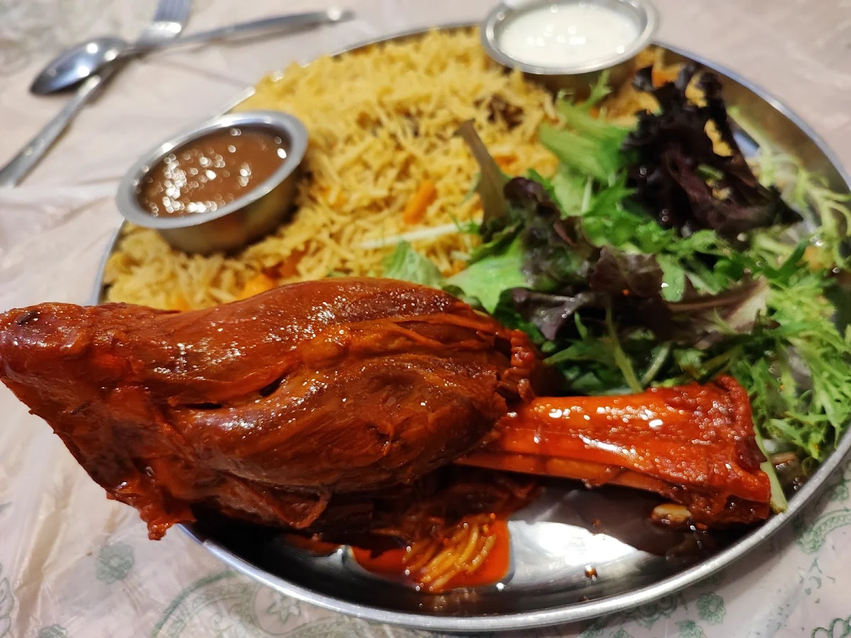 Lamb Shank Mandi Rice