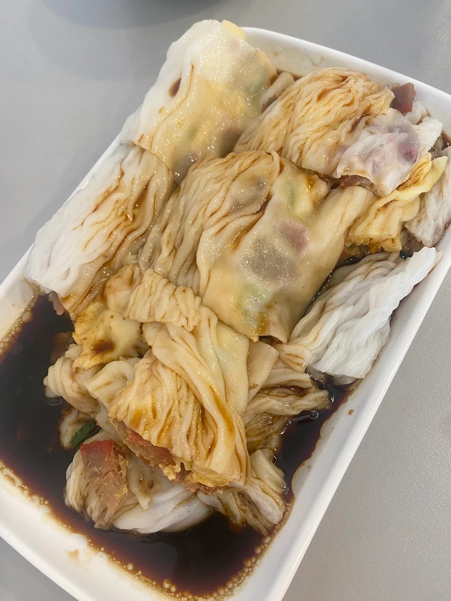 Scrambled Eggs & BBQ Pork Rice