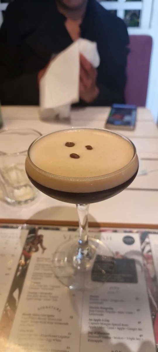 Espresso Martini, Verandah Bar