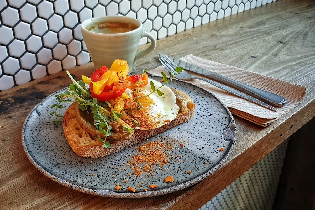 Egg and Peppers, Barrio Collective Coffee