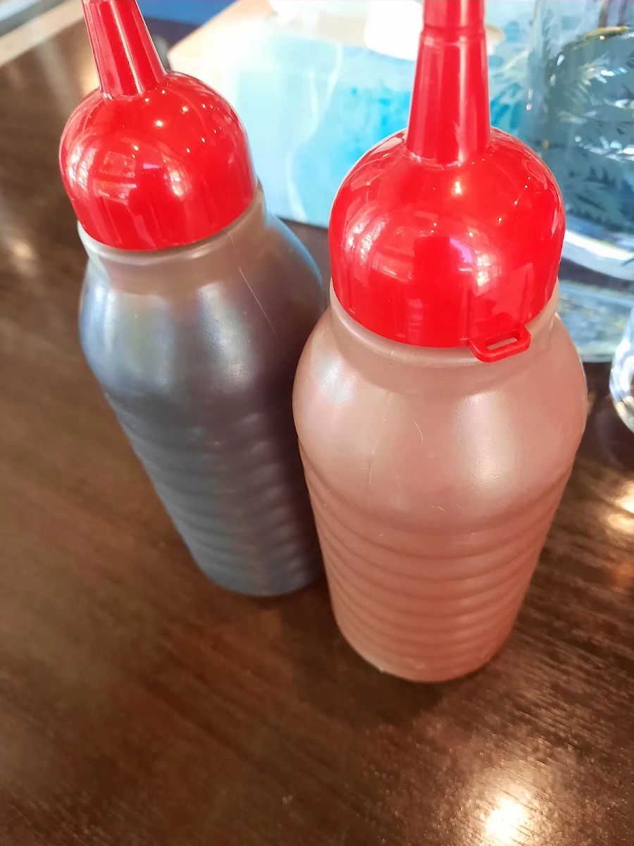 Soy Sauce and Chilly Sauce
