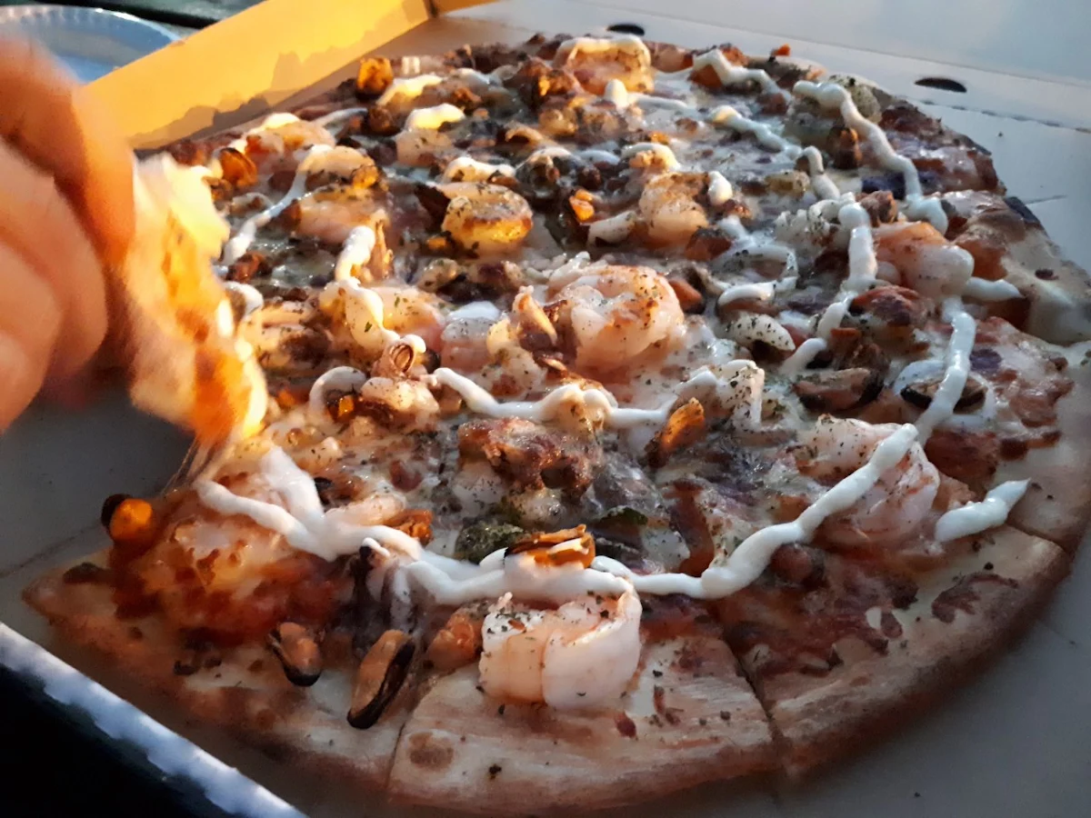 Seafood Pizza, Glenhaven Pizza and Pasta