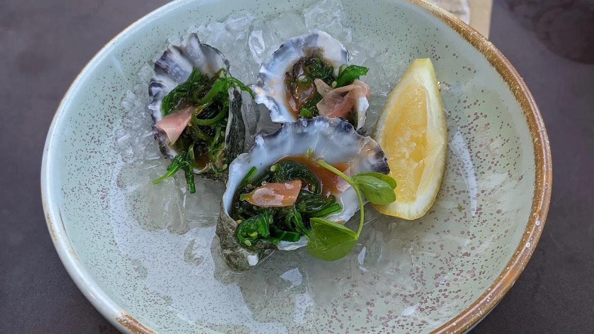 Japanese Oysters, Latitude 30 Restaurant