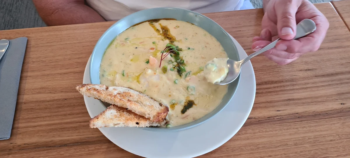 Seafood Chowder, Latitude 30 Restaurant