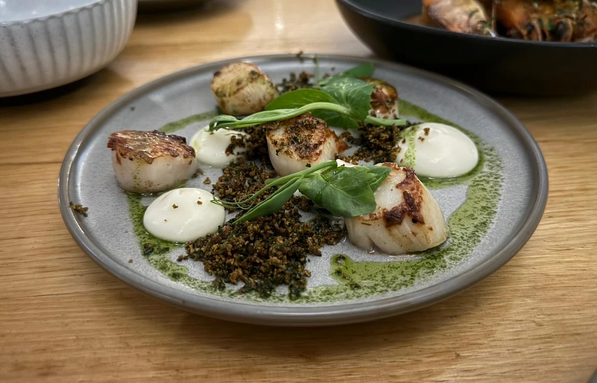 Seared Sea Scallops, Latitude 30 Restaurant