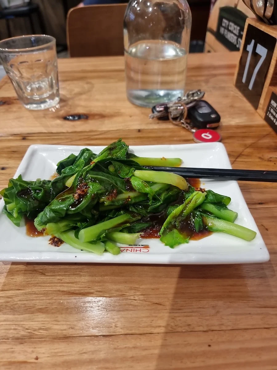 Chinese Broccoli in Oyster Sauce