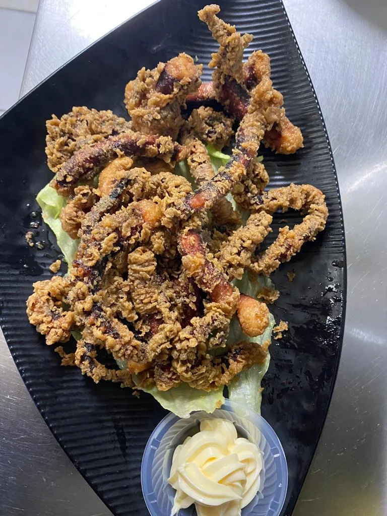 Fried Squid Tentacles